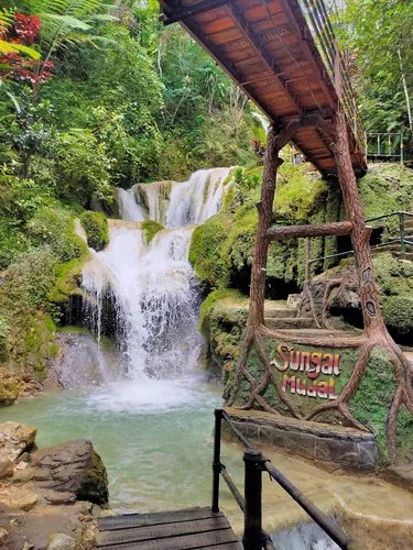 sungai mudal taman sungai mudal-Tour Jogja dari Surabaya