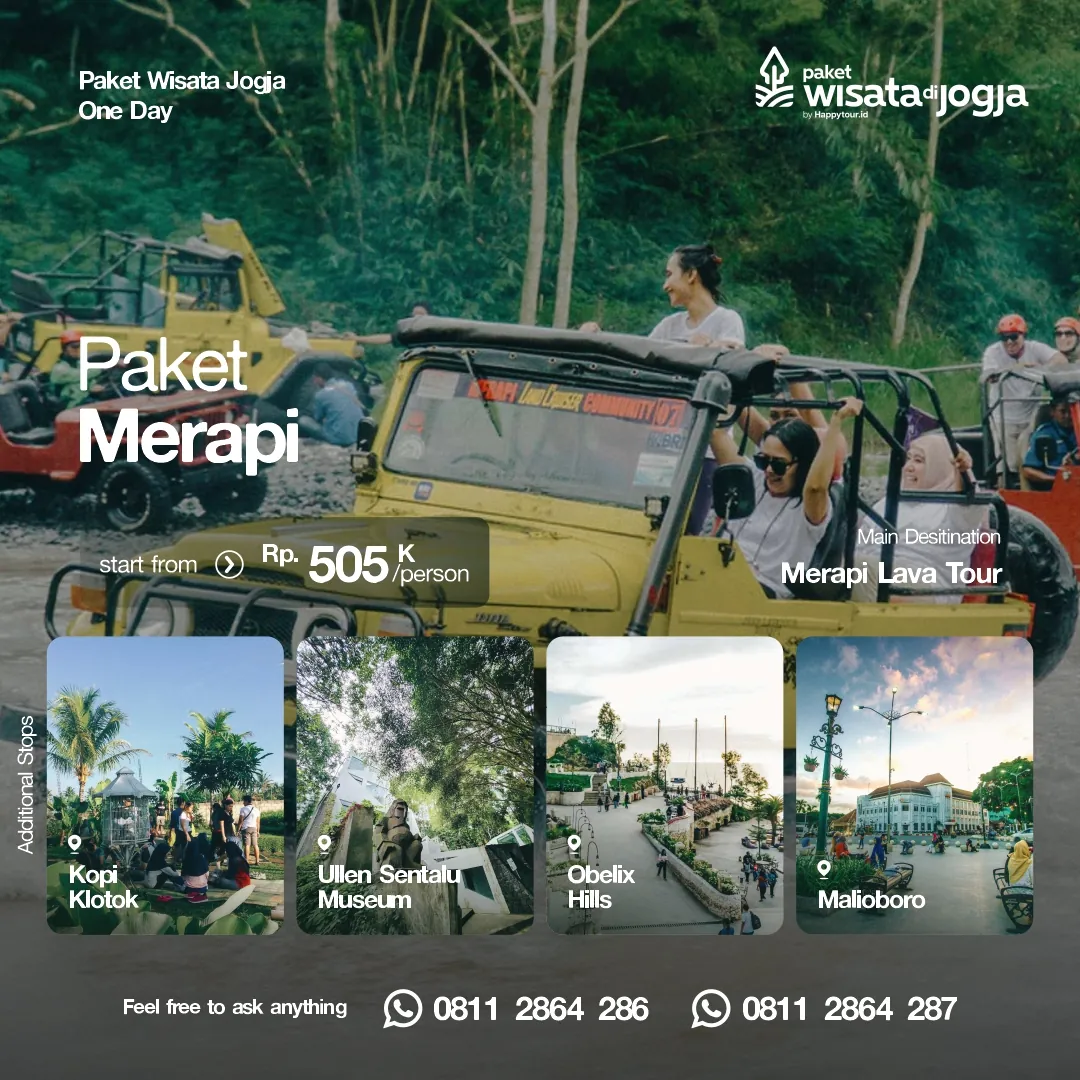 Paket Wisata Jogja 1 Hari