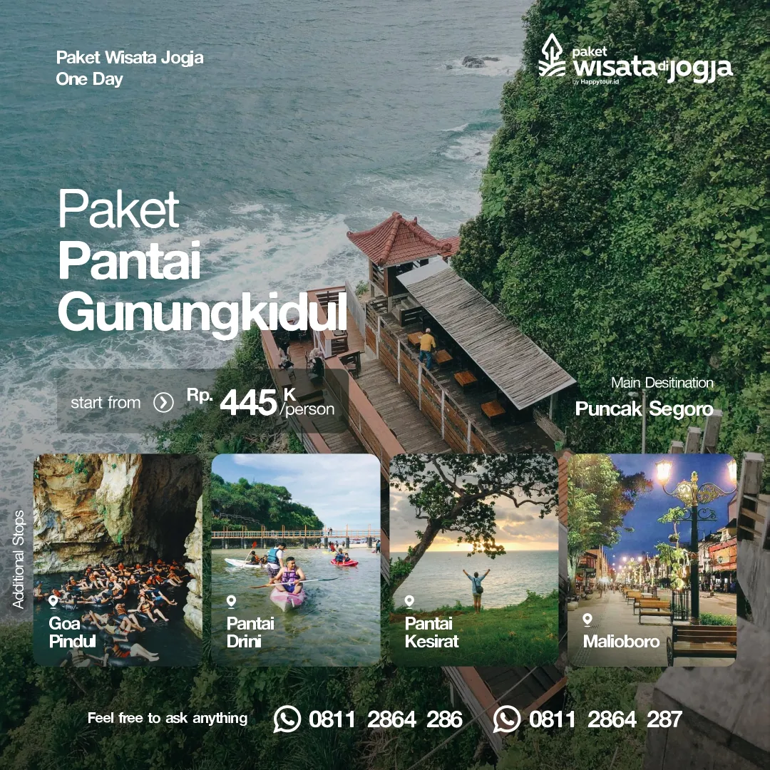 Paket Wisata Jogja 1 Hari