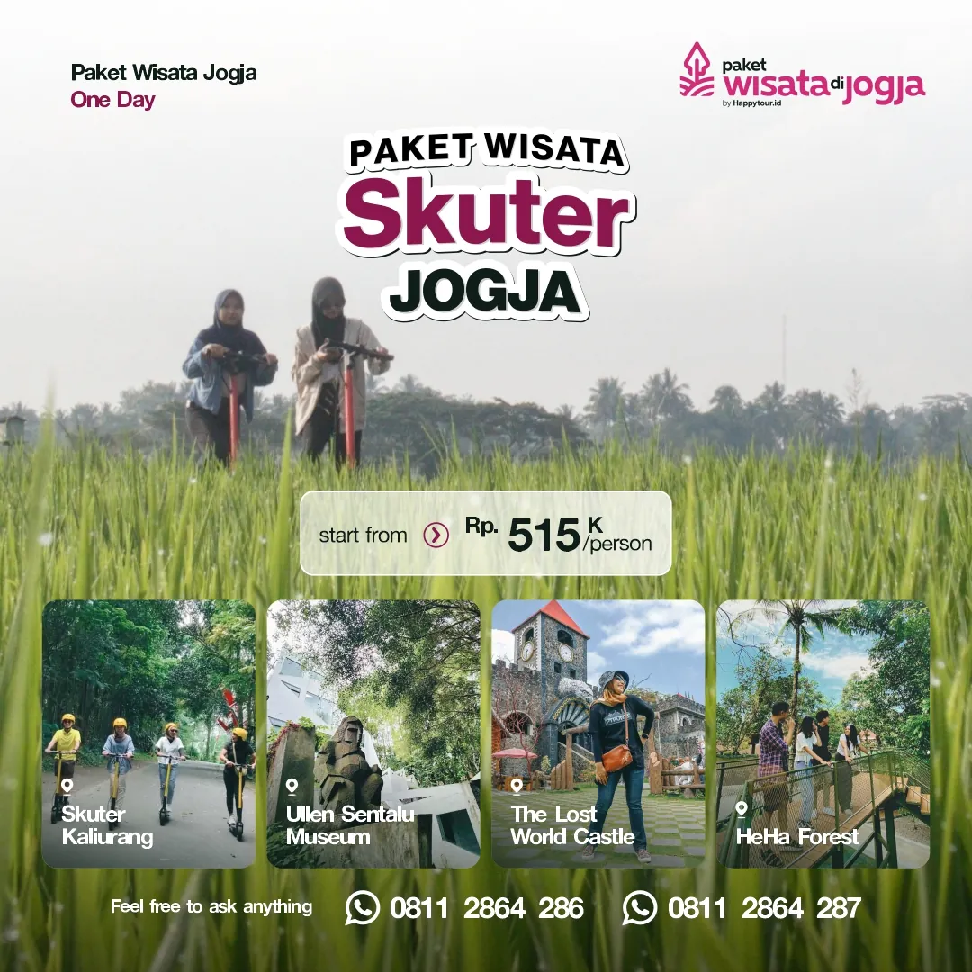 Paket Wisata Jogja Skuter