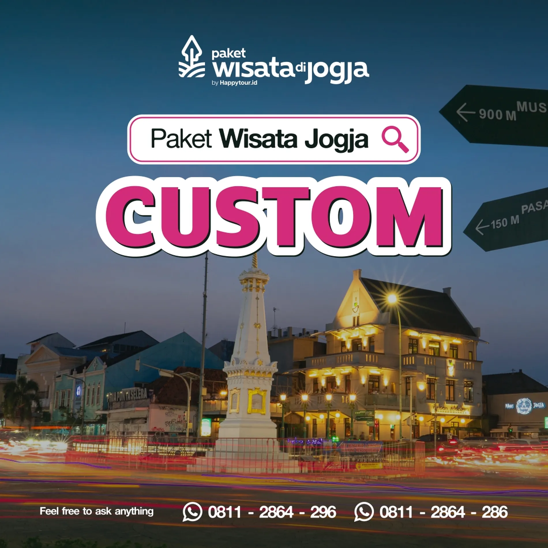 Paket Wisata Jogja Custom